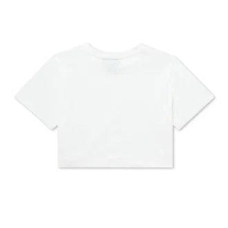 Kickers Classic T-shirt met ronde hals voor volwassen dames, wit