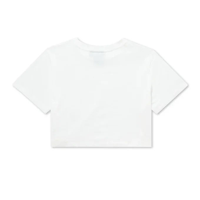 Kickers Classic T-shirt met ronde hals voor volwassen dames, wit