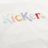 Kickers Classic T-shirt met ronde hals voor volwassen dames, wit