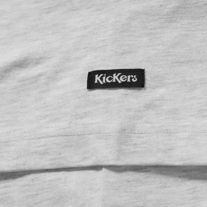 Kickers Classic T-shirt voor heren, grijs