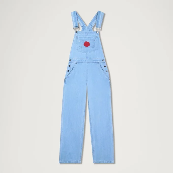 Kickers Classic tuinbroek voor volwassen dames, blauw