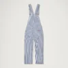 Kickers Classic tuinbroek voor volwassen dames, blauw/wit