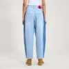 Kickers Classic Wide Leg Barrel-jeans voor volwassen dames, blauw