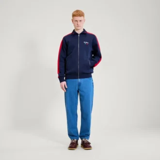Kickers Classic Zip Through Knit Navy voor volwassen heren