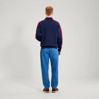 Kickers Classic Zip Through Knit Navy voor volwassen heren