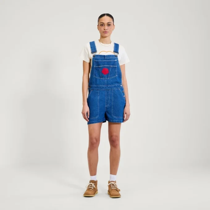 Kickers Classics korte tuinbroek voor volwassen dames, blauw