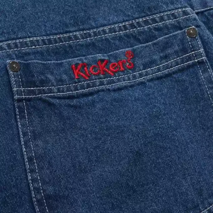 Kickers Classics korte tuinbroek voor volwassen dames, blauw