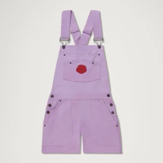 Kickers Classics korte tuinbroek voor volwassen dames, paars