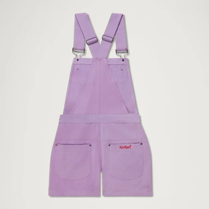 Kickers Classics korte tuinbroek voor volwassen dames, paars