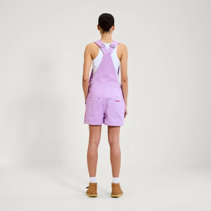 Kickers Classics korte tuinbroek voor volwassen dames, paars