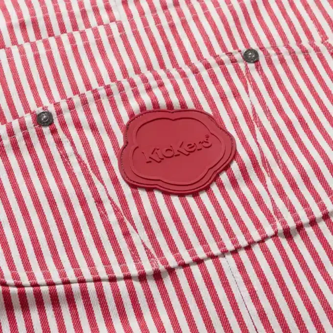 Kickers Classics korte tuinbroek voor volwassen dames, rood Kickers Classics korte tuinbroek voor volwassen dames, rood