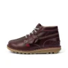 Kickers Kick Hi Central voor volwassenen, unisex, donkerrood Kickers Kick Hi Central voor volwassenen, unisex, donkerrood