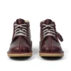 Kickers Kick Hi Central voor volwassenen, unisex, donkerrood Kickers Kick Hi Central voor volwassenen, unisex, donkerrood