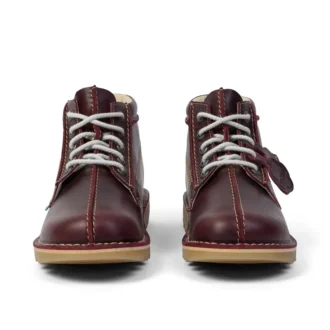 Kickers Kick Hi Central voor volwassenen, unisex, donkerrood