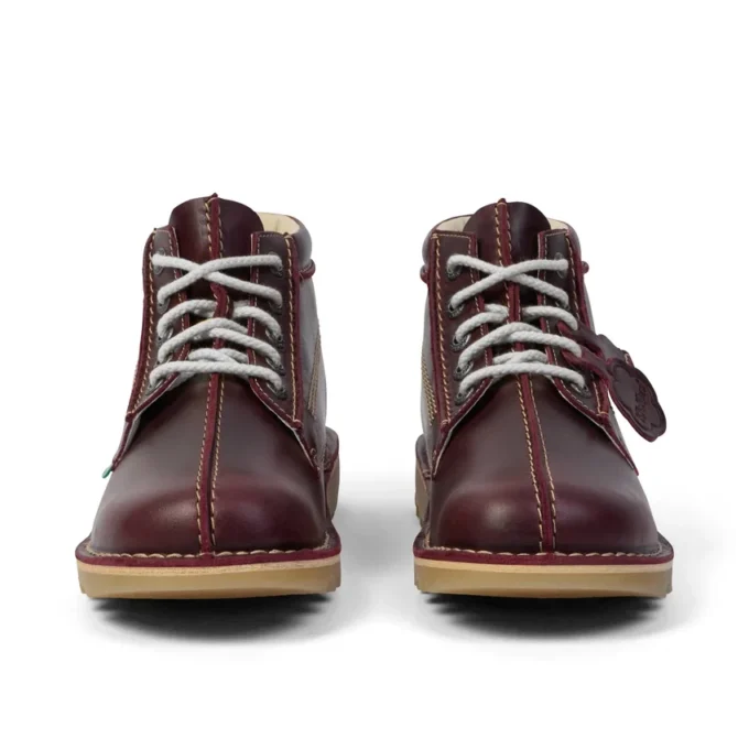 Kickers Kick Hi Central voor volwassenen, unisex, donkerrood Kickers Kick Hi Central voor volwassenen, unisex, donkerrood