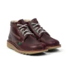 Kickers Kick Hi Central voor volwassenen, unisex, donkerrood Kickers Kick Hi Central voor volwassenen, unisex, donkerrood