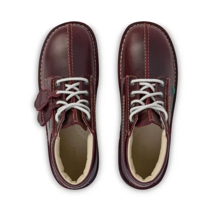 Kickers Kick Hi Central voor volwassenen, unisex, donkerrood Kickers Kick Hi Central voor volwassenen, unisex, donkerrood