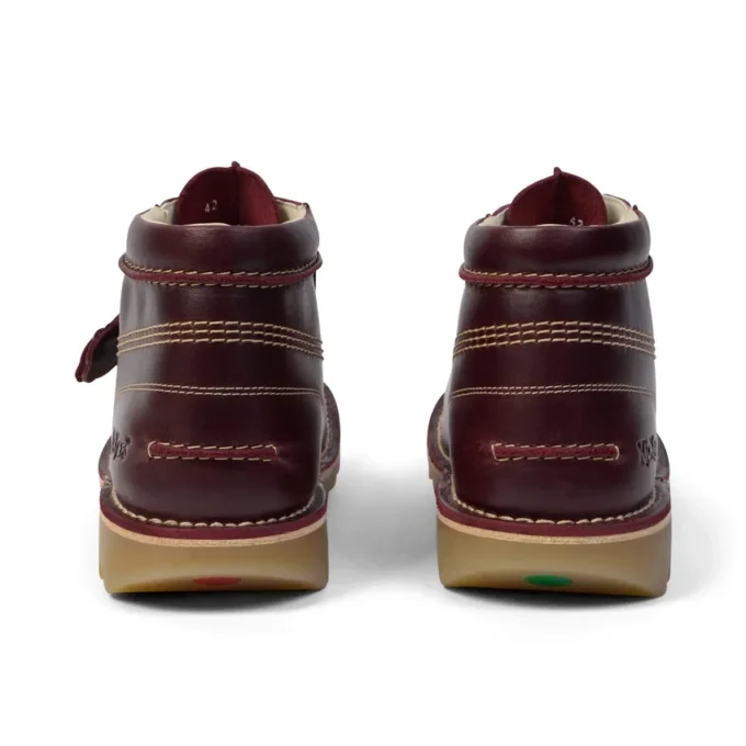 Kickers Kick Hi Central voor volwassenen, unisex, donkerrood Kickers Kick Hi Central voor volwassenen, unisex, donkerrood