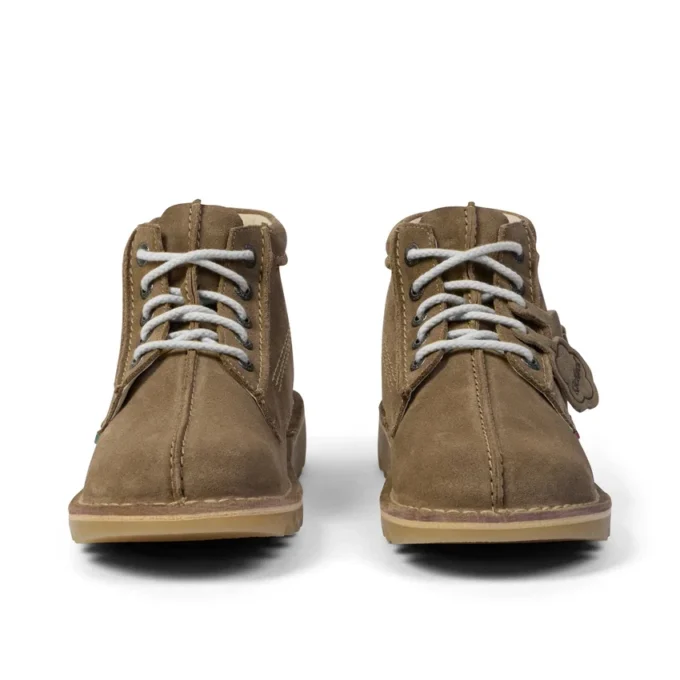 Kickers Kick Hi Central voor volwassenen, unisex, taupe