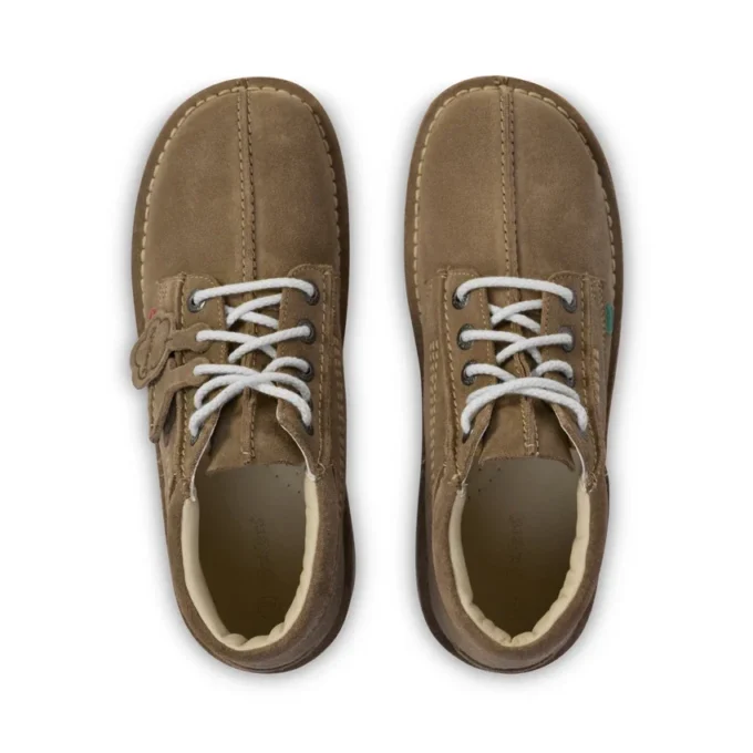 Kickers Kick Hi Central voor volwassenen, unisex, taupe