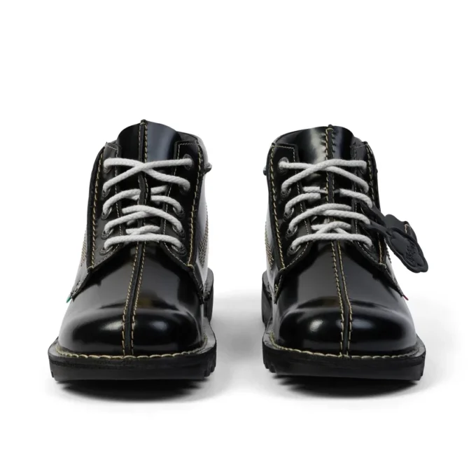 Kickers Kick Hi Central voor volwassenen, unisex, zwart