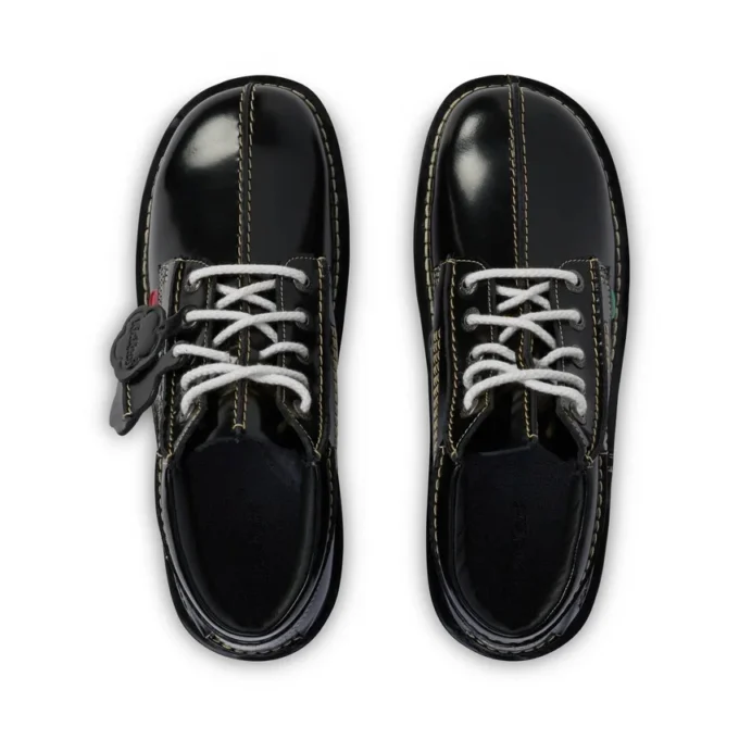 Kickers Kick Hi Central voor volwassenen, unisex, zwart