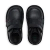 Kickers Kick Hi Scuff voor babyjongens, leer, zwart