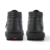 Kickers Kick Hi voor heren, gevoerd leer, zwart