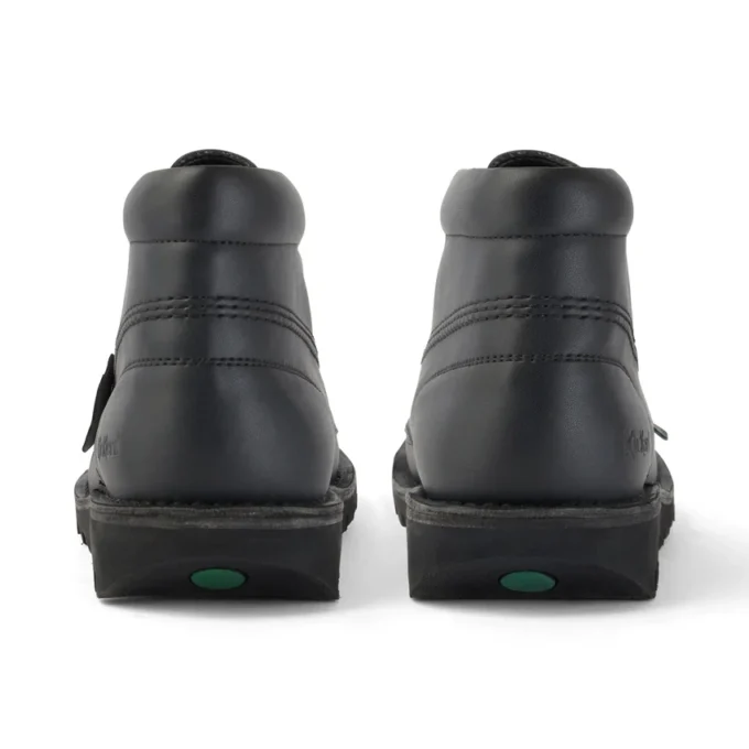 Jeugd Unisex Kick Hi Leer Alternatief Zwart
