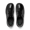 Kickers Kick Lo voor volwassen dames, leer en alternatief lakleer, zwart