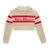 Kickers Zip Through Knit voor volwassen dames, wit