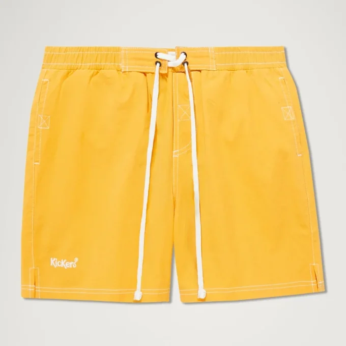 Kickers zwemshort voor volwassen heren, oranje Kickers zwemshort voor volwassen heren, oranje