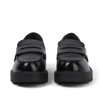 Kori Loafer Croc voor dames, zwart