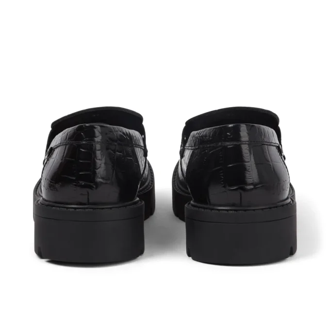 Kori Loafer Croc voor dames, zwart