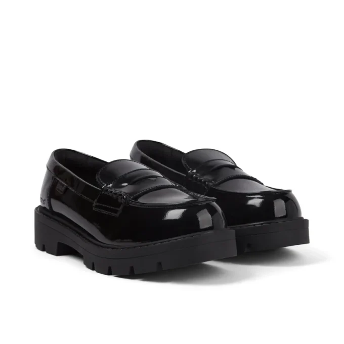 Kori Loafer voor volwassen dames, lakleder, zwart