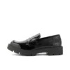 Kori Loafer voor volwassen dames, leer, zwart
