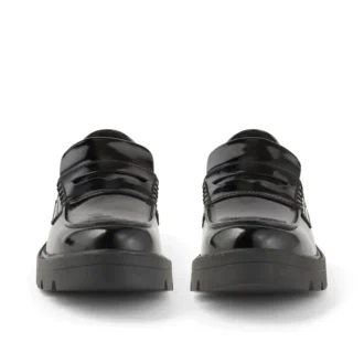 Kori Loafer voor volwassen dames, leer, zwart