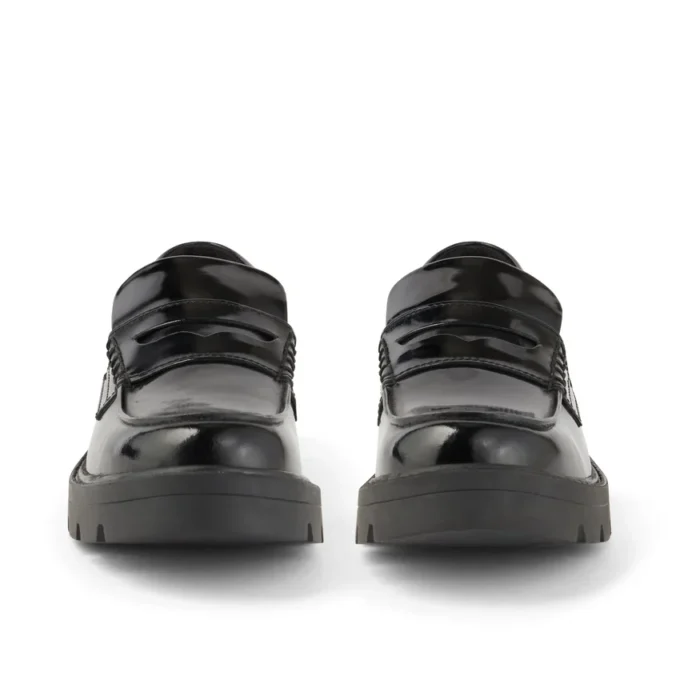 Kori Loafer voor volwassen dames, leer, zwart