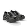 Kori Loafer voor volwassen dames, leer, zwart