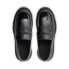 Kori Loafer voor volwassen dames, leer, zwart