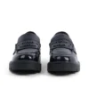 Kori Loafer voor volwassen dames, met klinknagels, leer, zwart