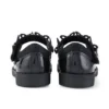 Lachly Butterfly Mj lakleder zwart voor babymeisjes