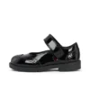 Lachly Mj Brogue lakleder voor babymeisjes, zwart