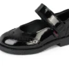 Lachly Mj Brogue lakleder voor babymeisjes, zwart