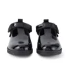 Lachly T-Bar lakleder zwart voor babymeisjes