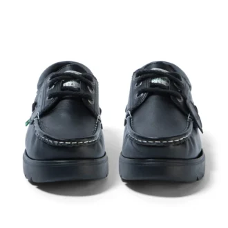 Lennon-bootschoen voor volwassenen, unisex, leer, zwart
