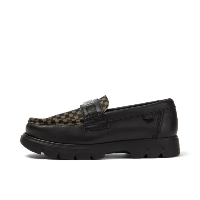 Lennon Loafer voor volwassenen, unisex, leer, zwart