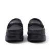 Lennon Loafer voor volwassenen, unisex, leer, zwart