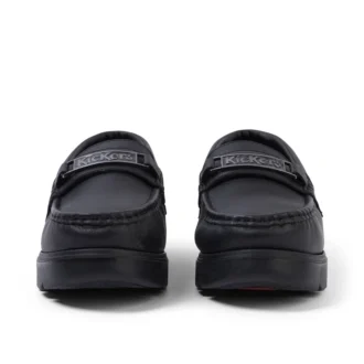 Lennon Loafer voor volwassenen, unisex, leer, zwart