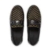 Lennon Loafer voor volwassenen, unisex, leer, zwart